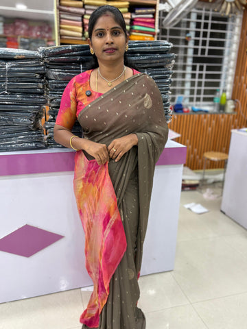 Georgette Silk Sarees