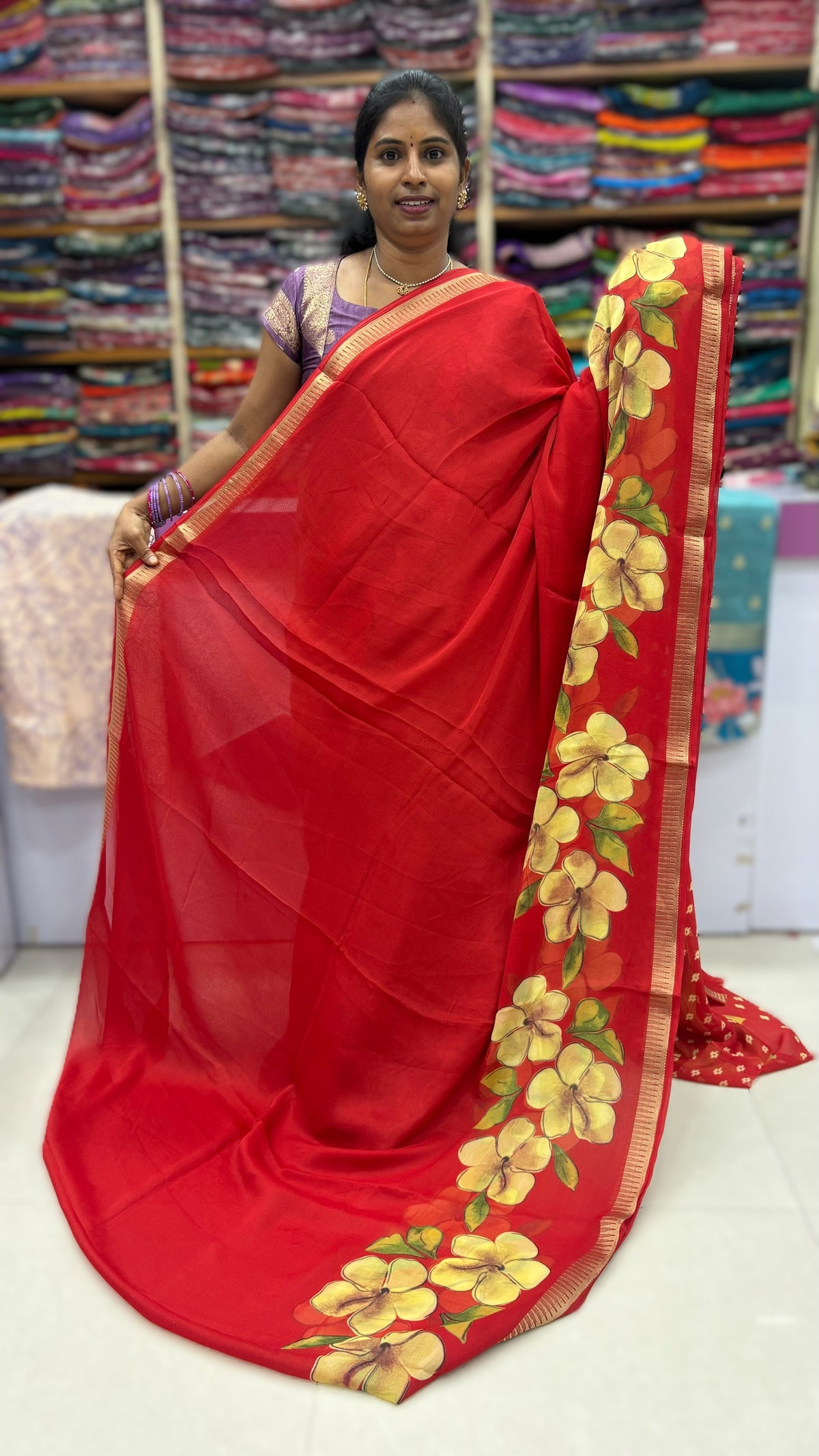 Georgette Saree