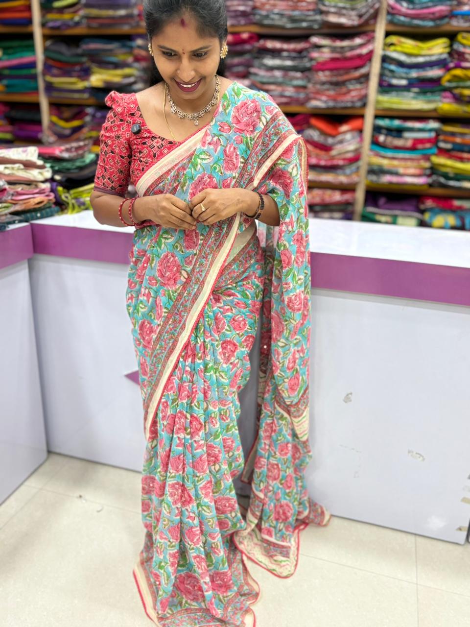 60grm Georgette Saree