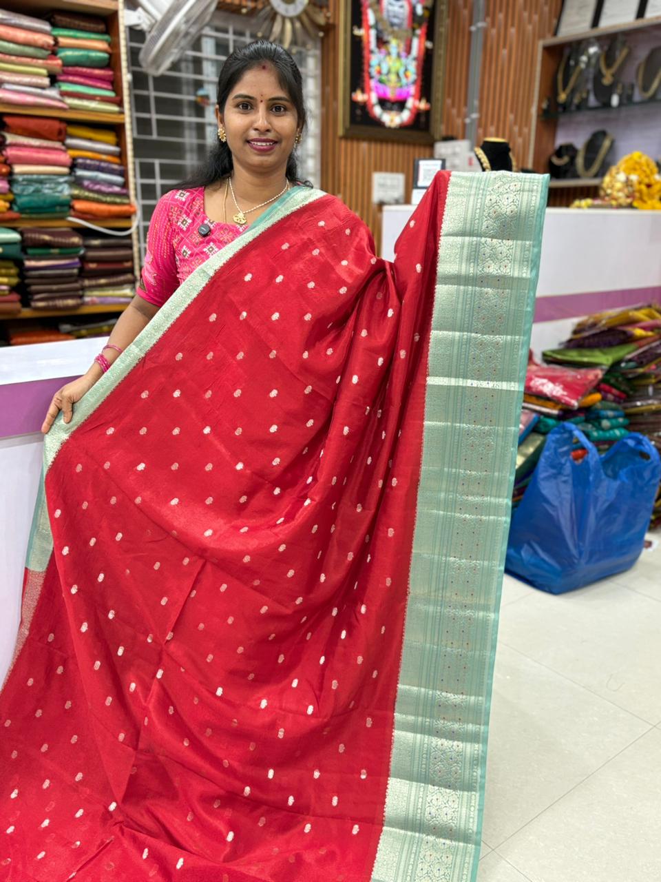Green Mango Saree