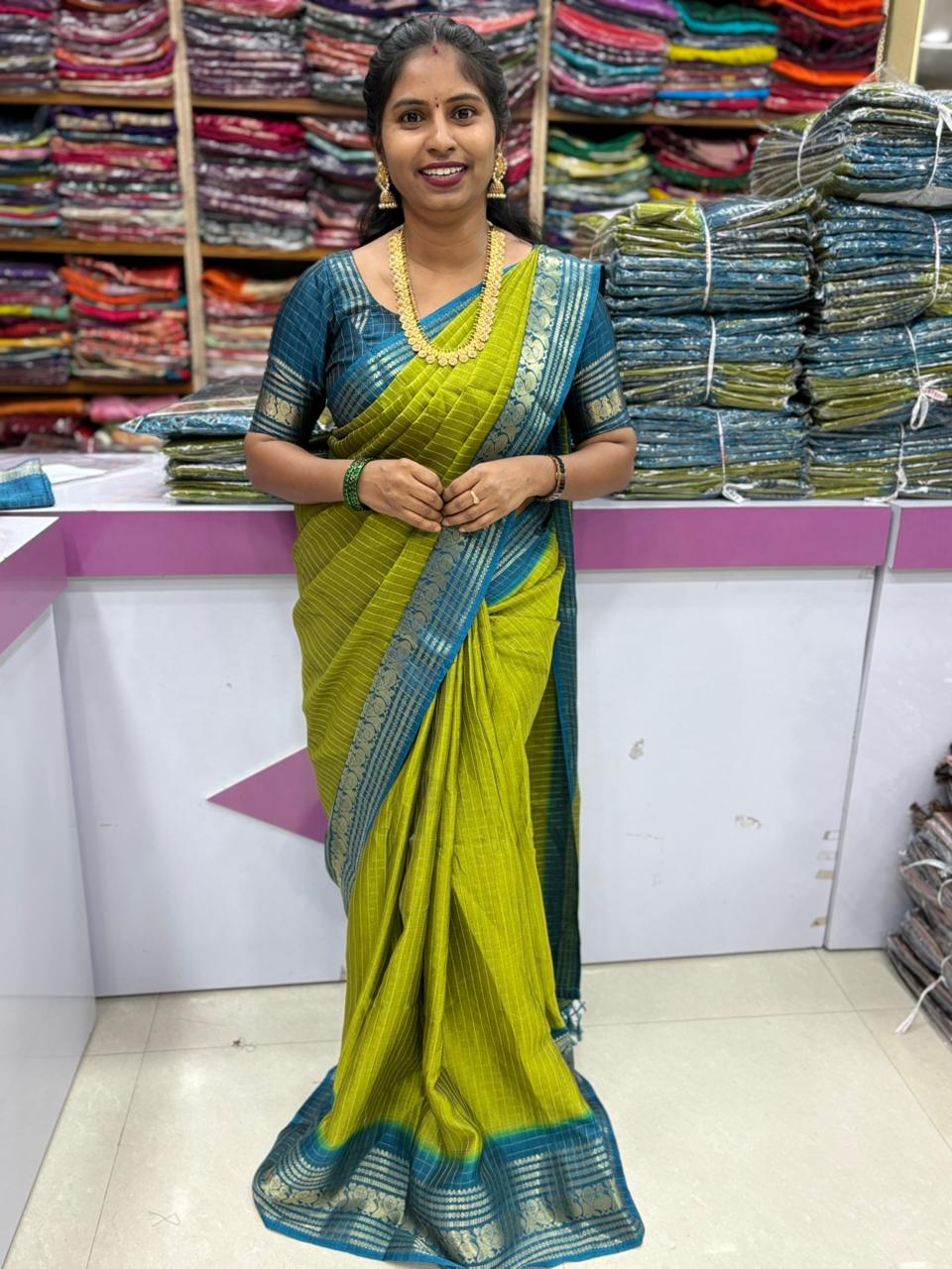 Mangalagiri Silk Saree