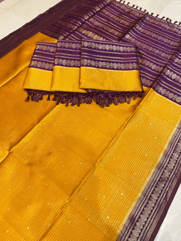 Semi Gadwal sarees