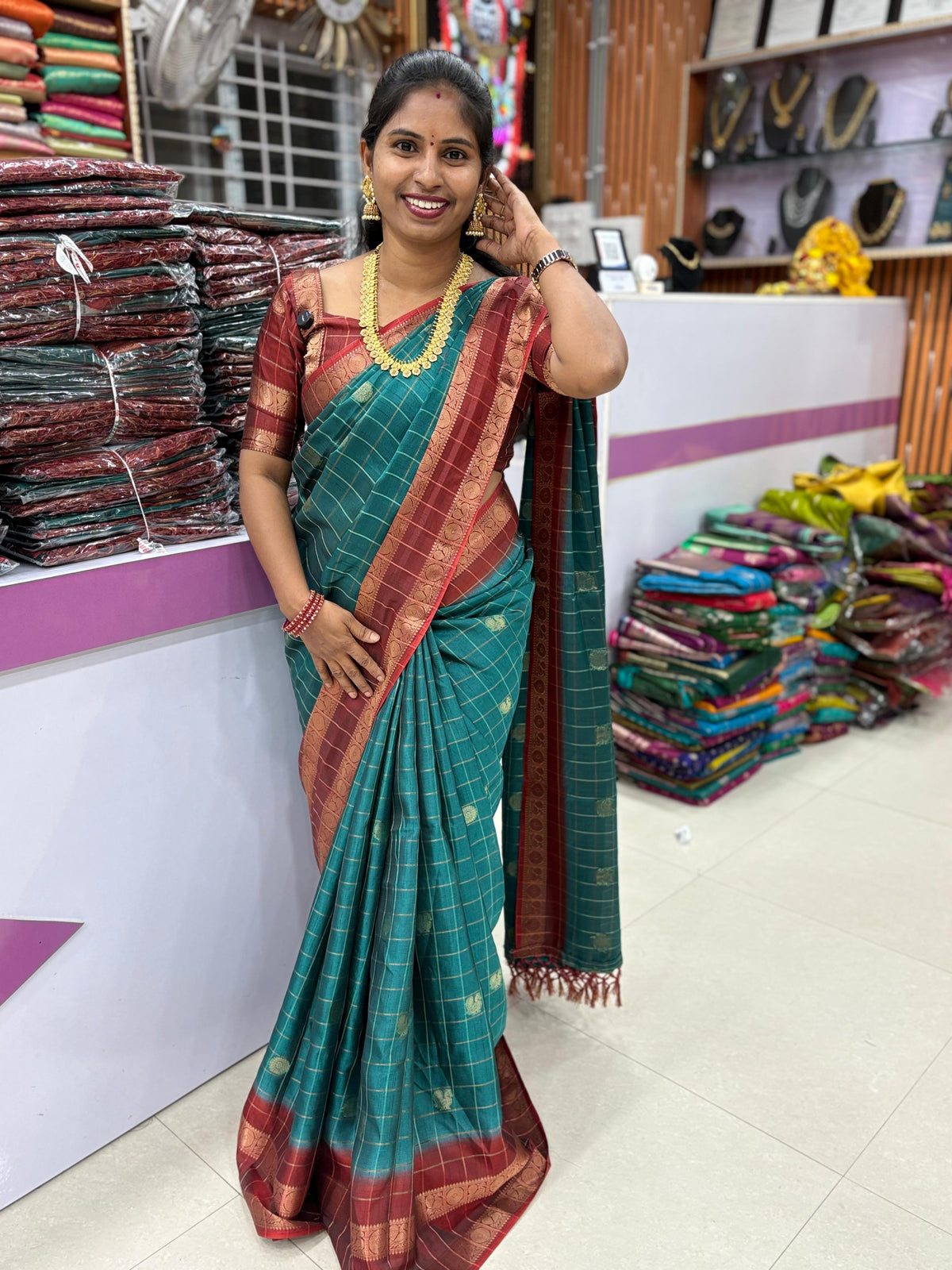 Mangalgiri silk saree