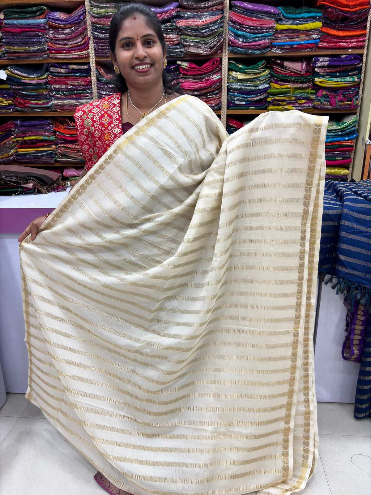 Chiffon Crush Saree