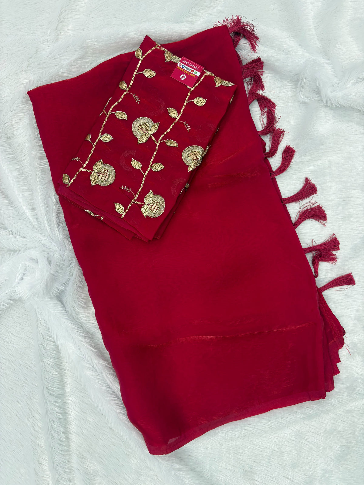 Space Silk Saree