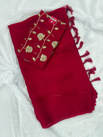 Space Silk Saree