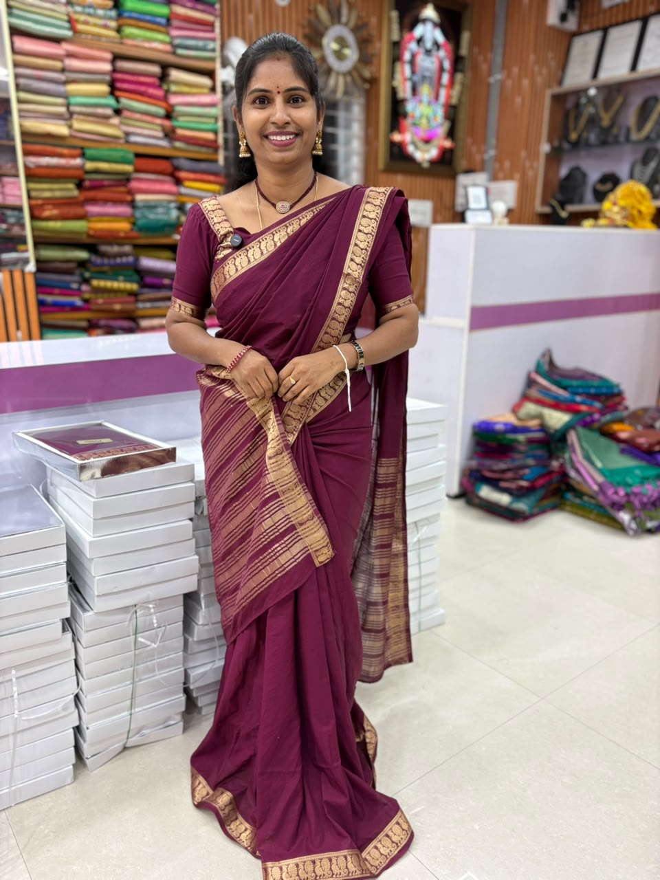 Semi Mysore Saree