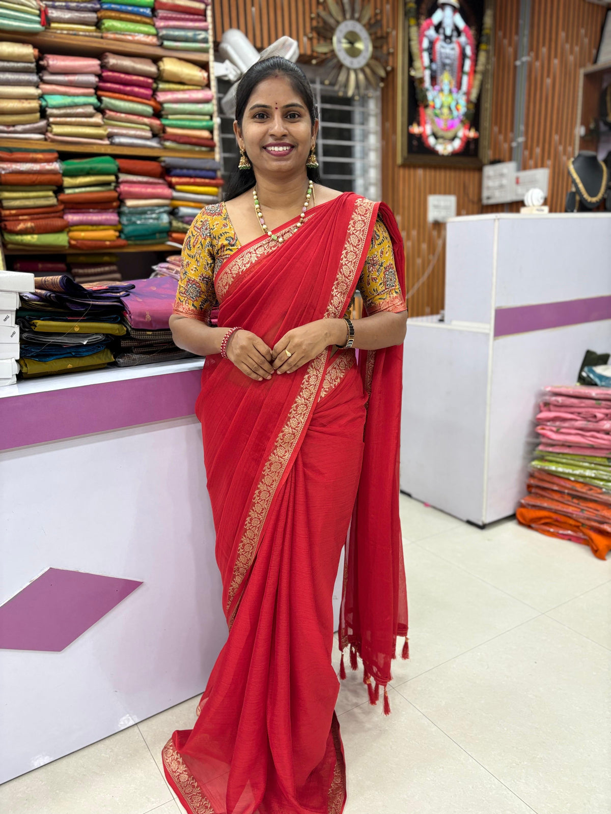 Chiffon Saree