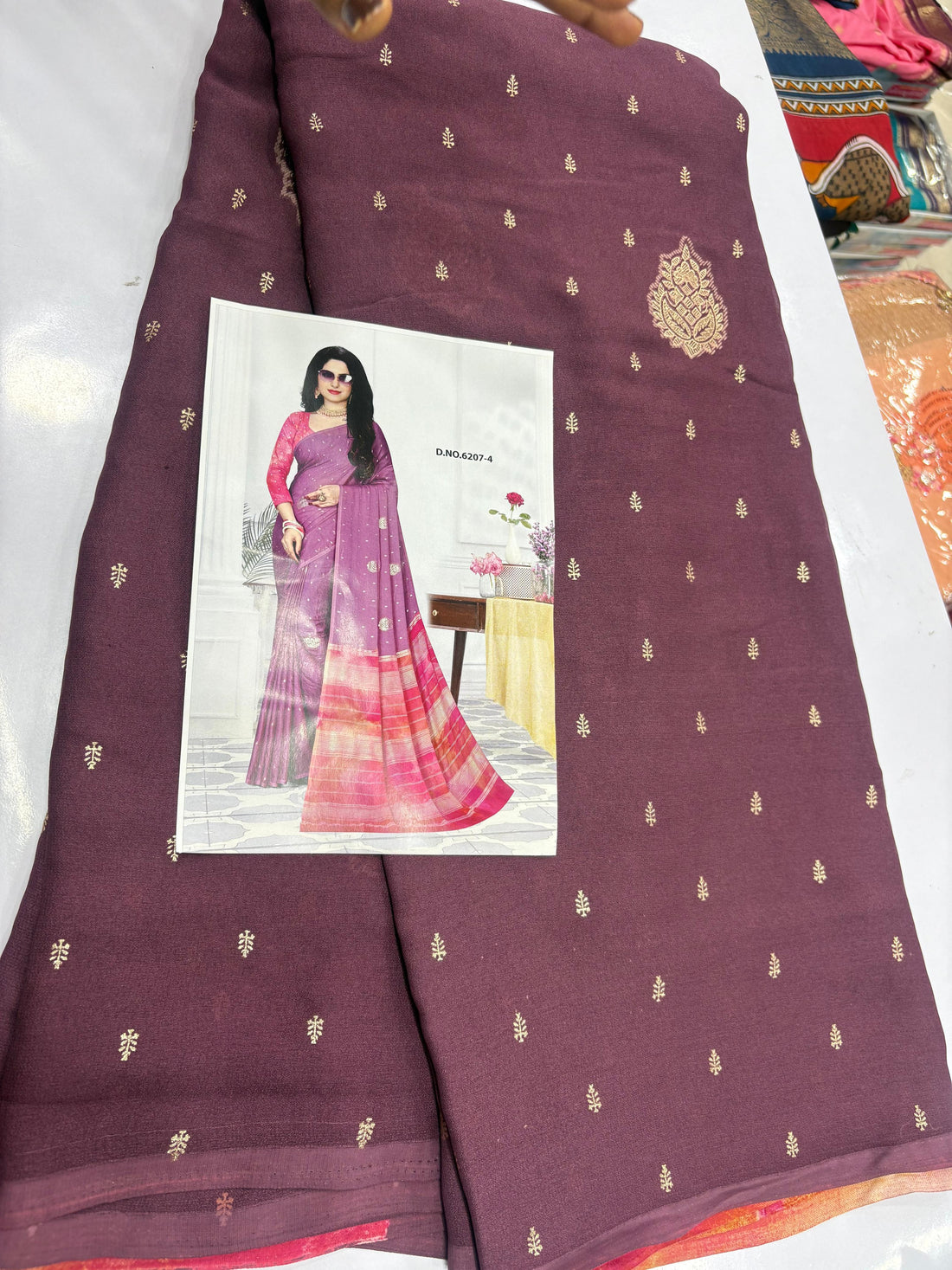 Georgette Silk Sarees