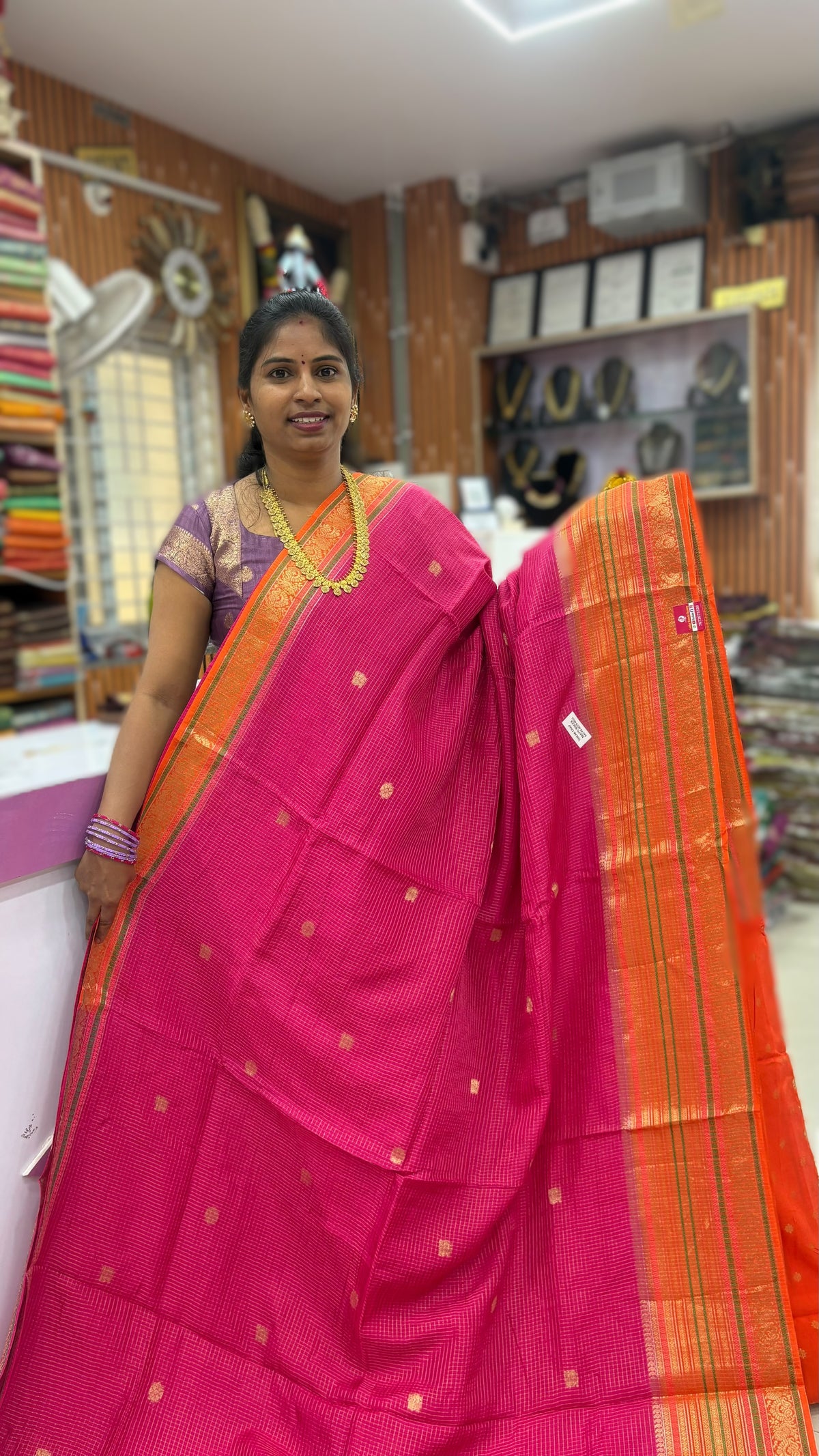 Banarasi Vinatge cheaks sarees