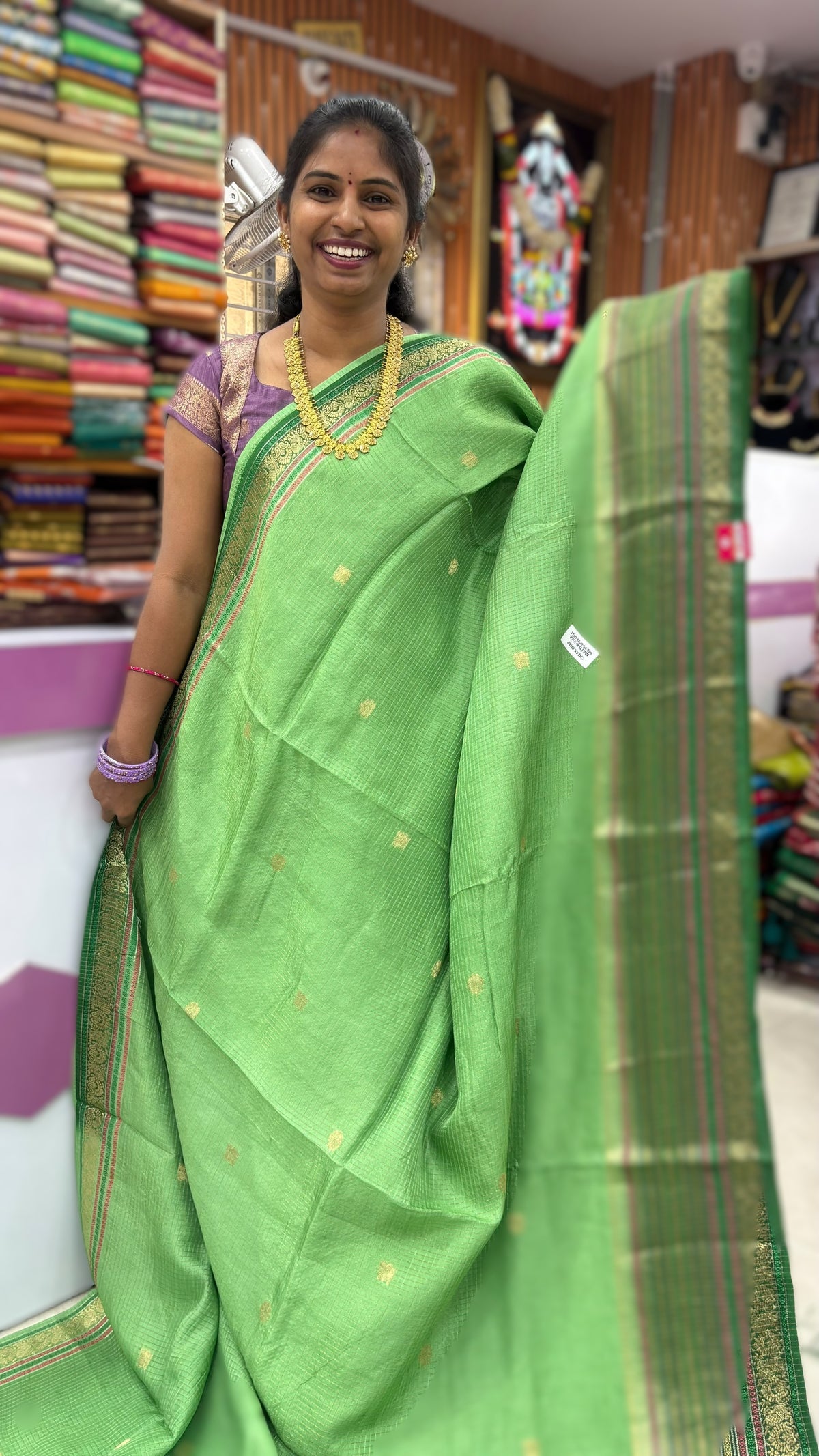 Banarasi Vinatge cheaks sarees