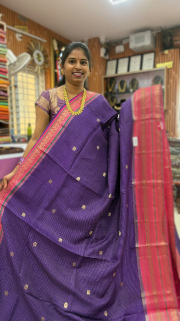 Banarasi Vinatge cheaks sarees