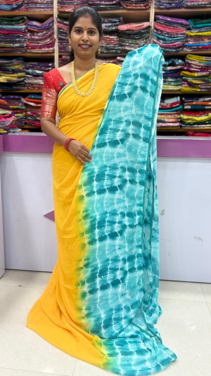 60grm georgette saree