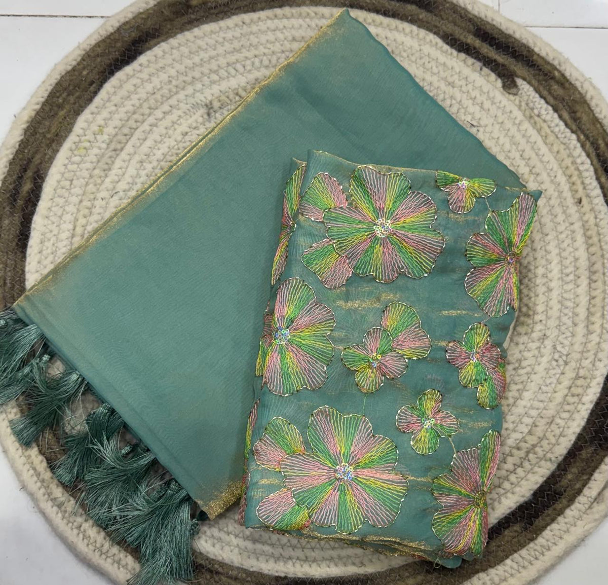 Space Silk Saree