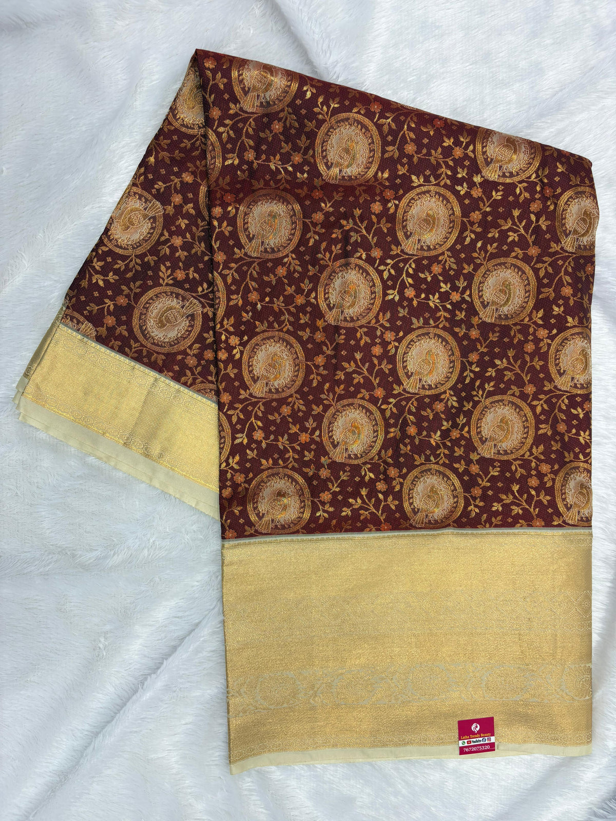 Semi Kanchi Pattu Saree