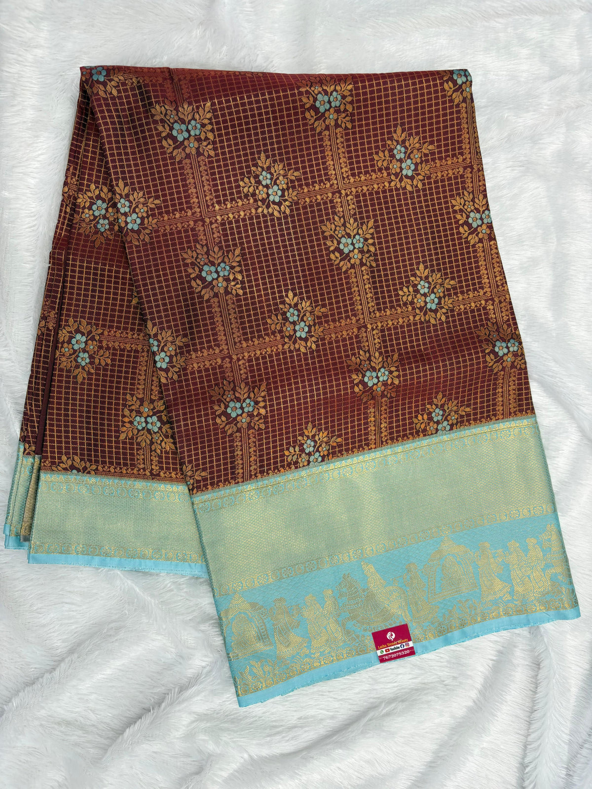 Semi Kanchi Pattu Saree