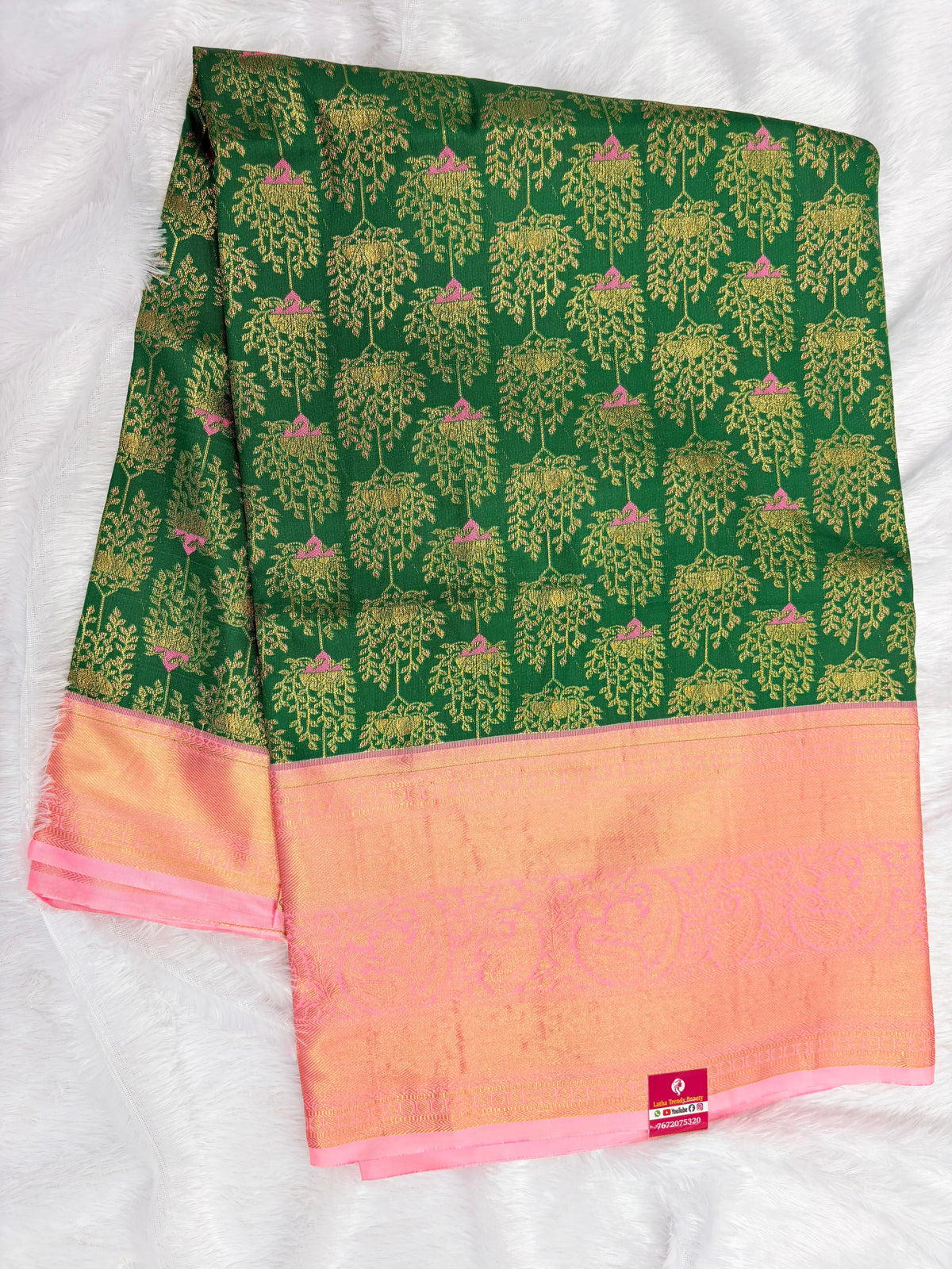 Semi Kanchi Pattu Saree