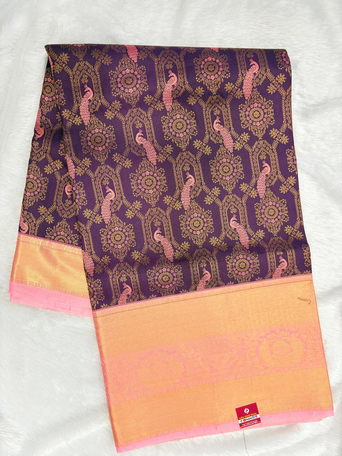 Semi Kanchi Pattu Saree