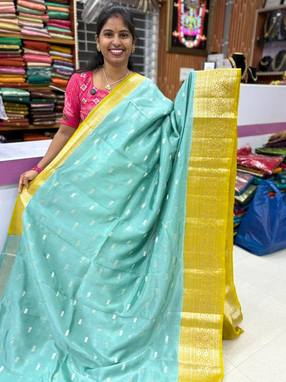 Green Mango Saree