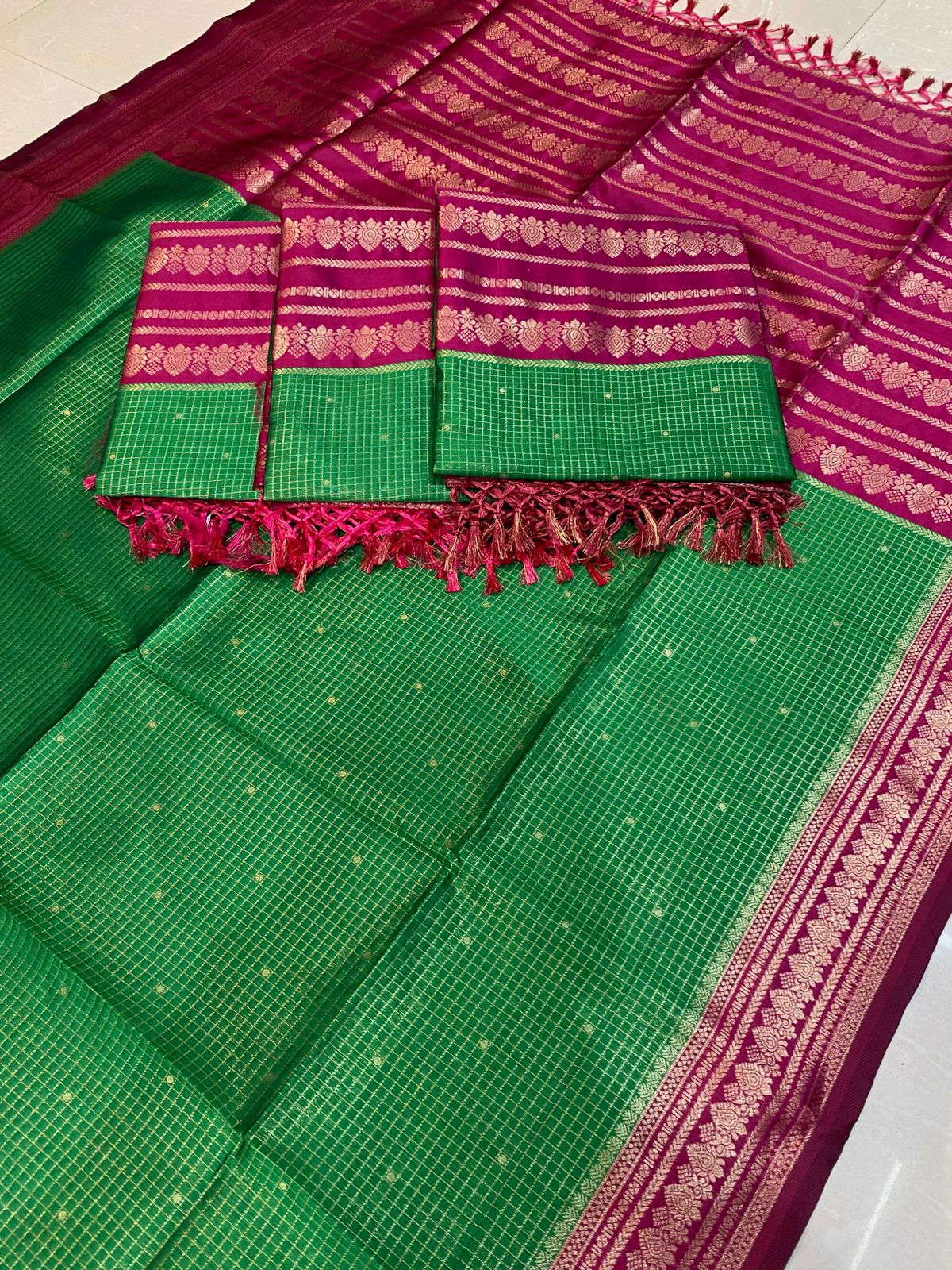 Semi Gadwal sarees