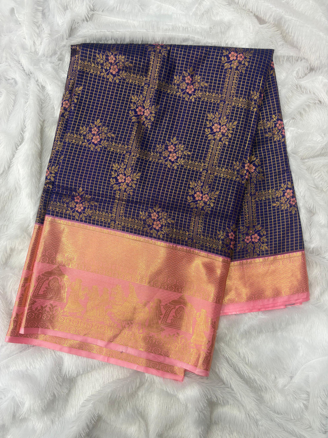 Semi Kanchi Pattu Saree