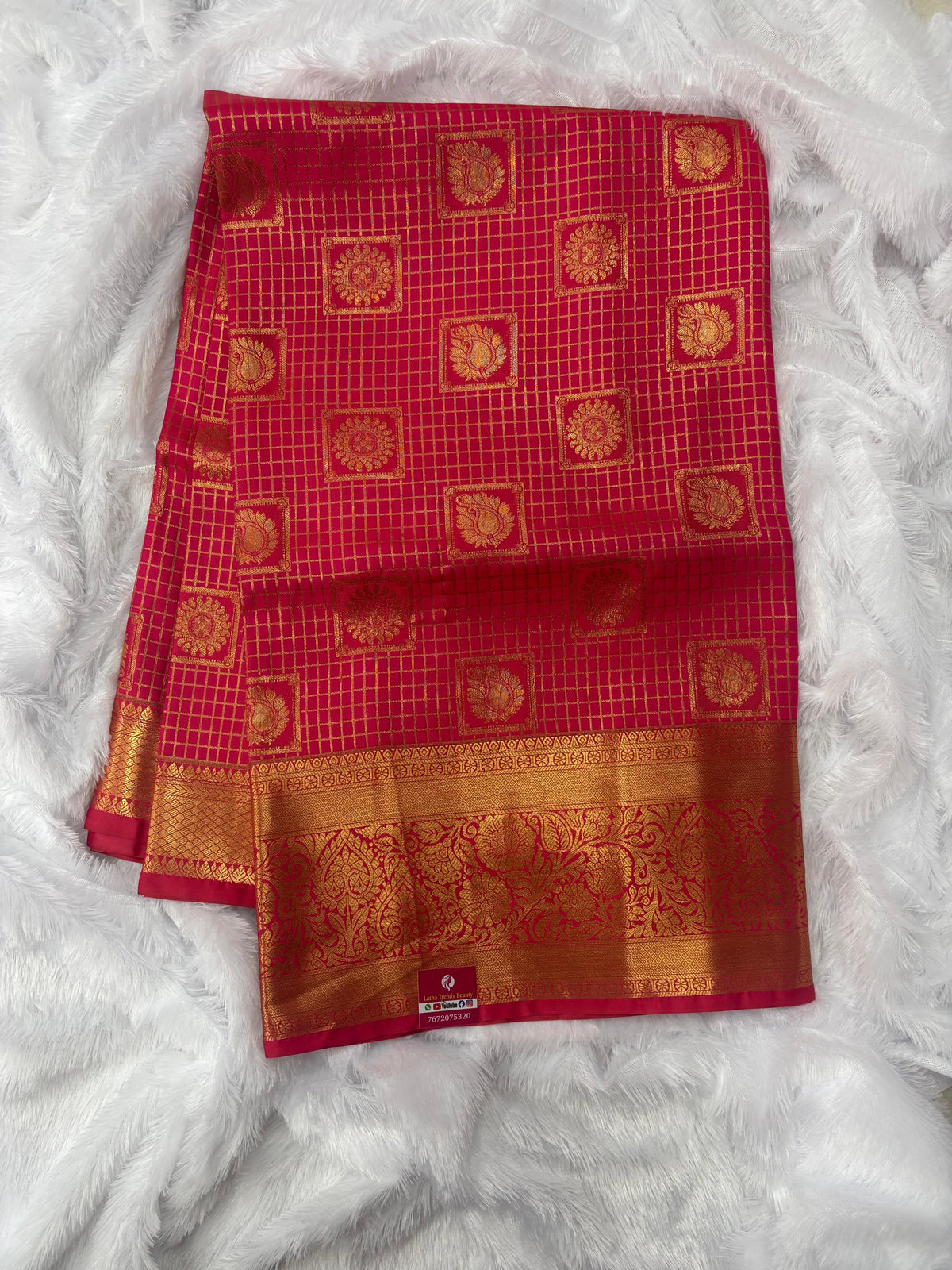 Semi Kanchi Pattu Saree