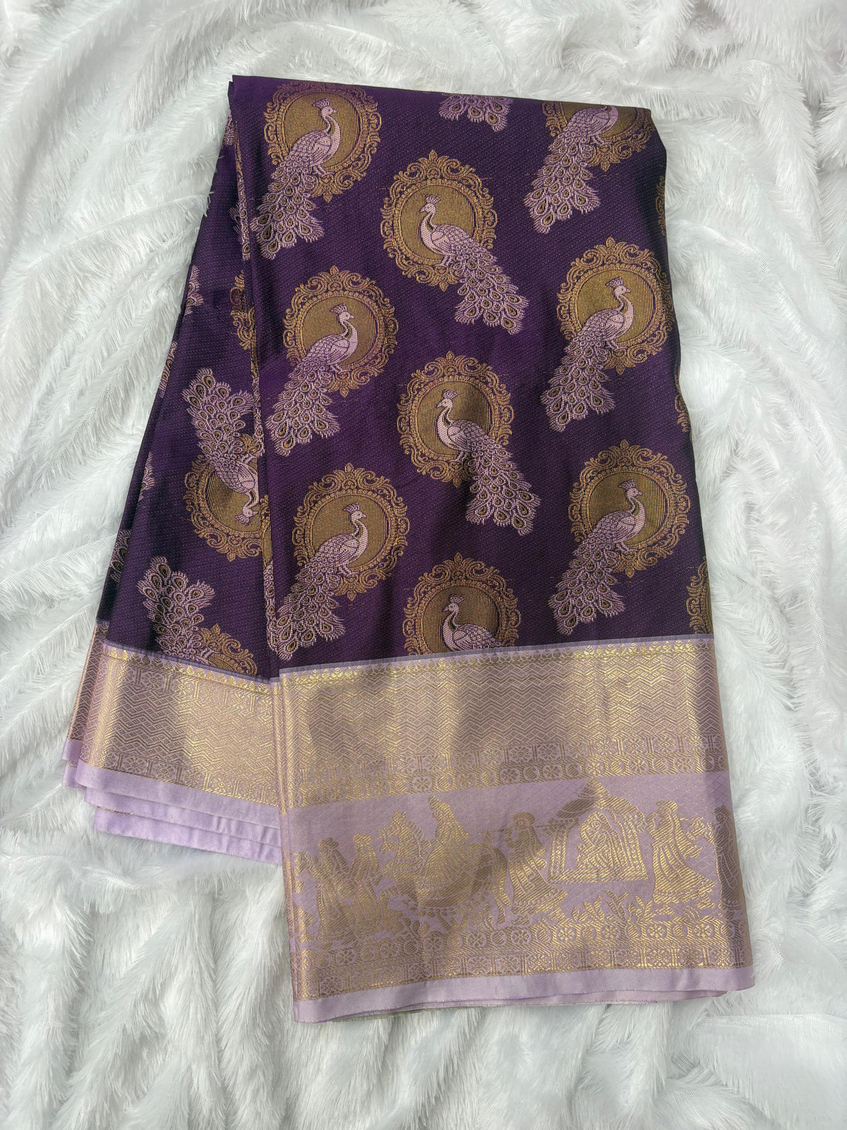 Semi Kanchi Pattu Saree