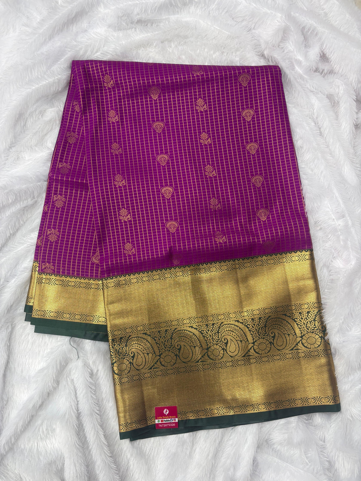 Semi Kanchi Pattu Saree