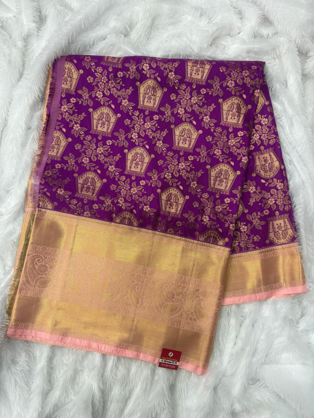 Semi Kanchi Pattu Saree