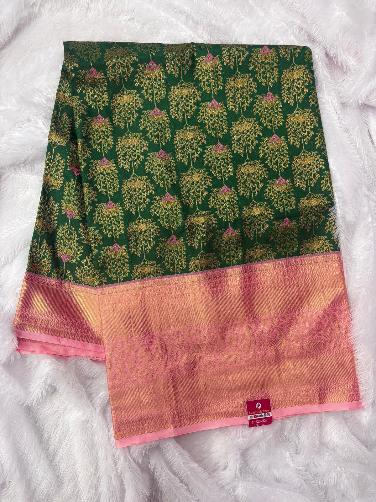 Semi Kanchi Pattu Saree