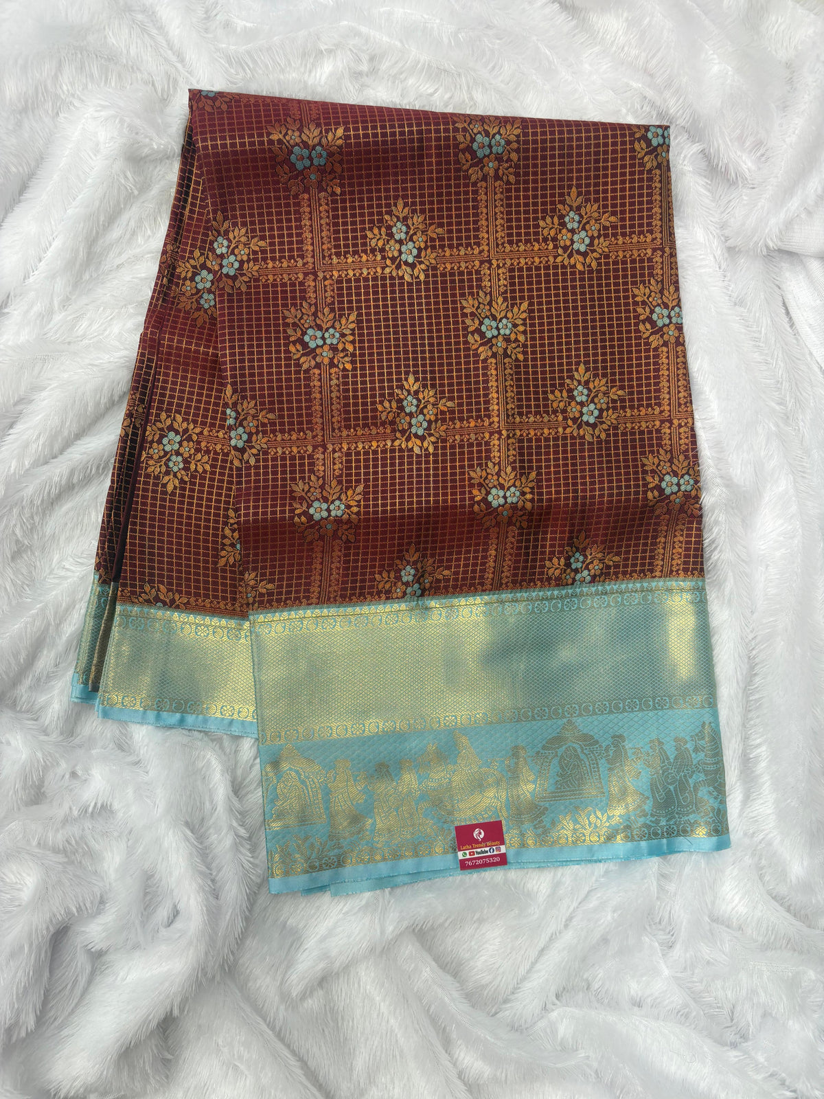 Semi Kanchi Pattu Saree