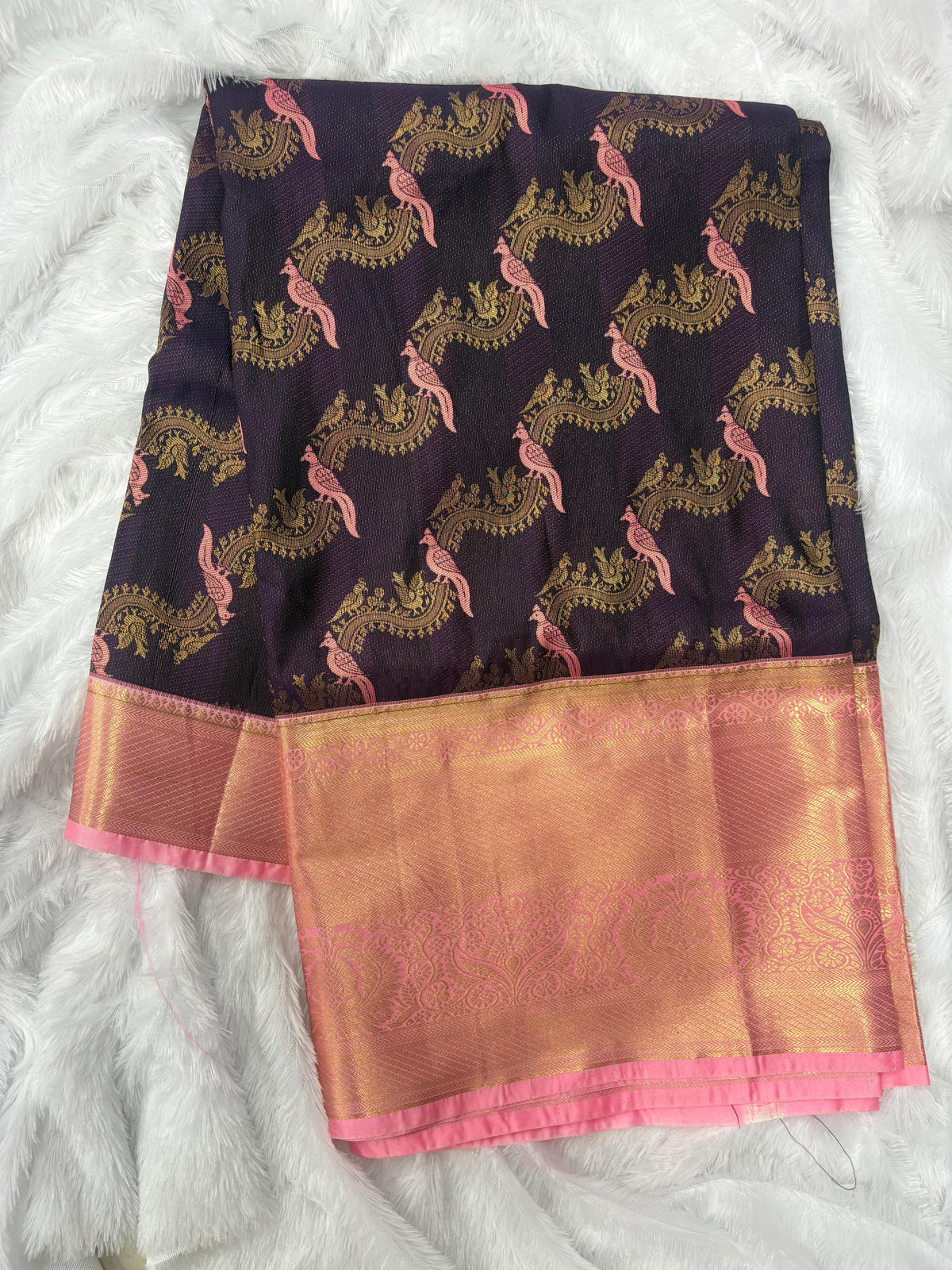 Semi Kanchi Pattu Saree