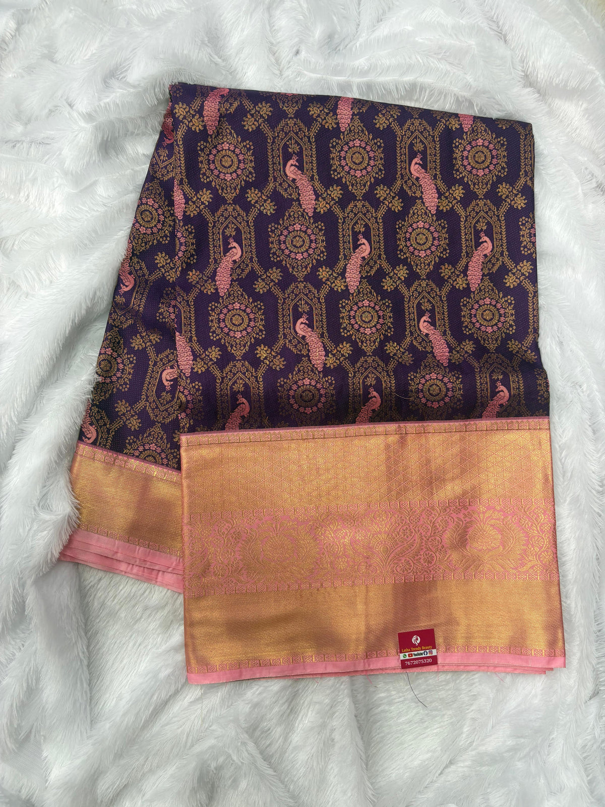 Semi Kanchi Pattu Saree
