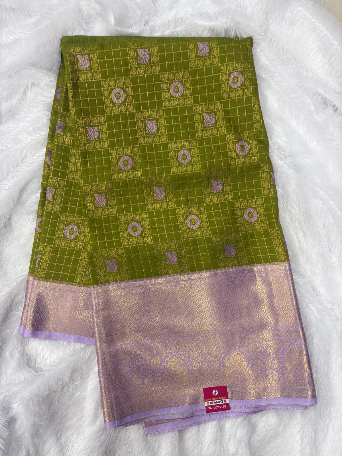 Semi Kanchi Pattu Saree