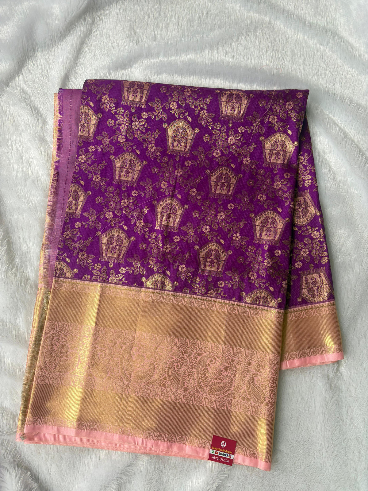 Semi Kanchi Pattu Saree