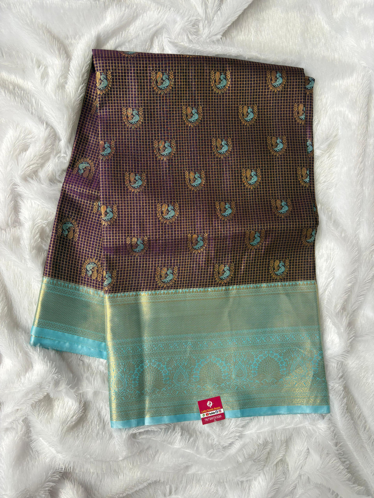 Semi Kanchi Pattu Saree
