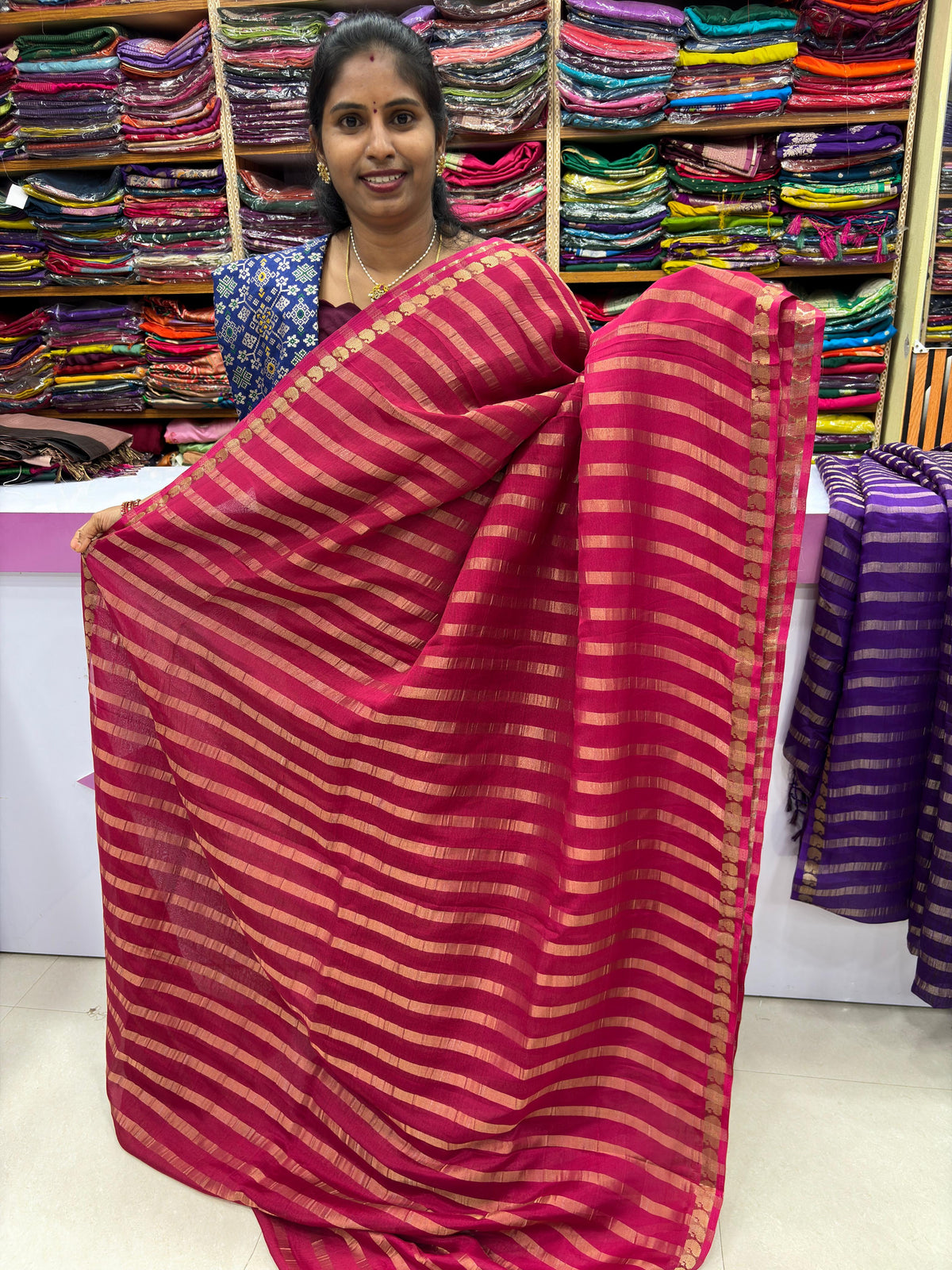 Chiffon Crush Saree