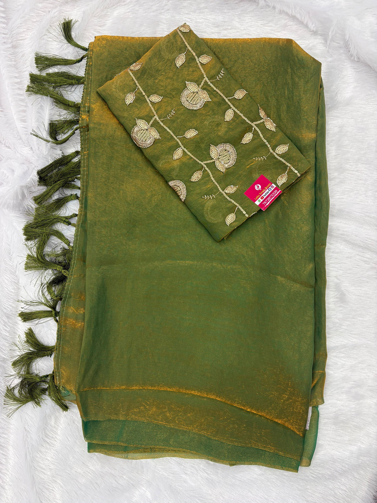 Space Silk Saree