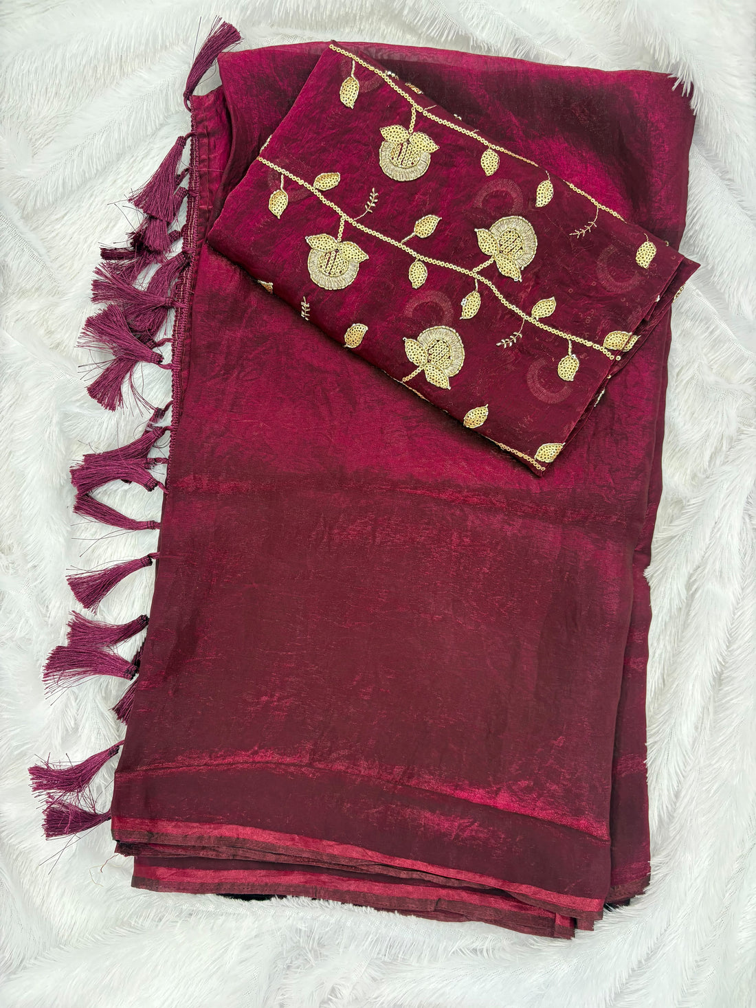Space Silk Saree