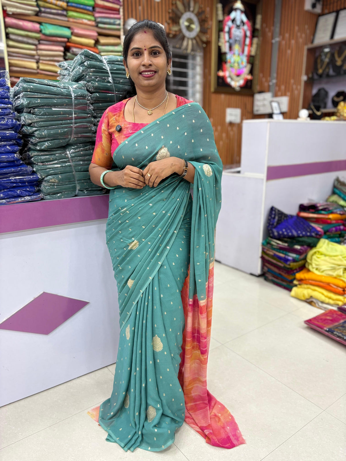 Georgette Saree