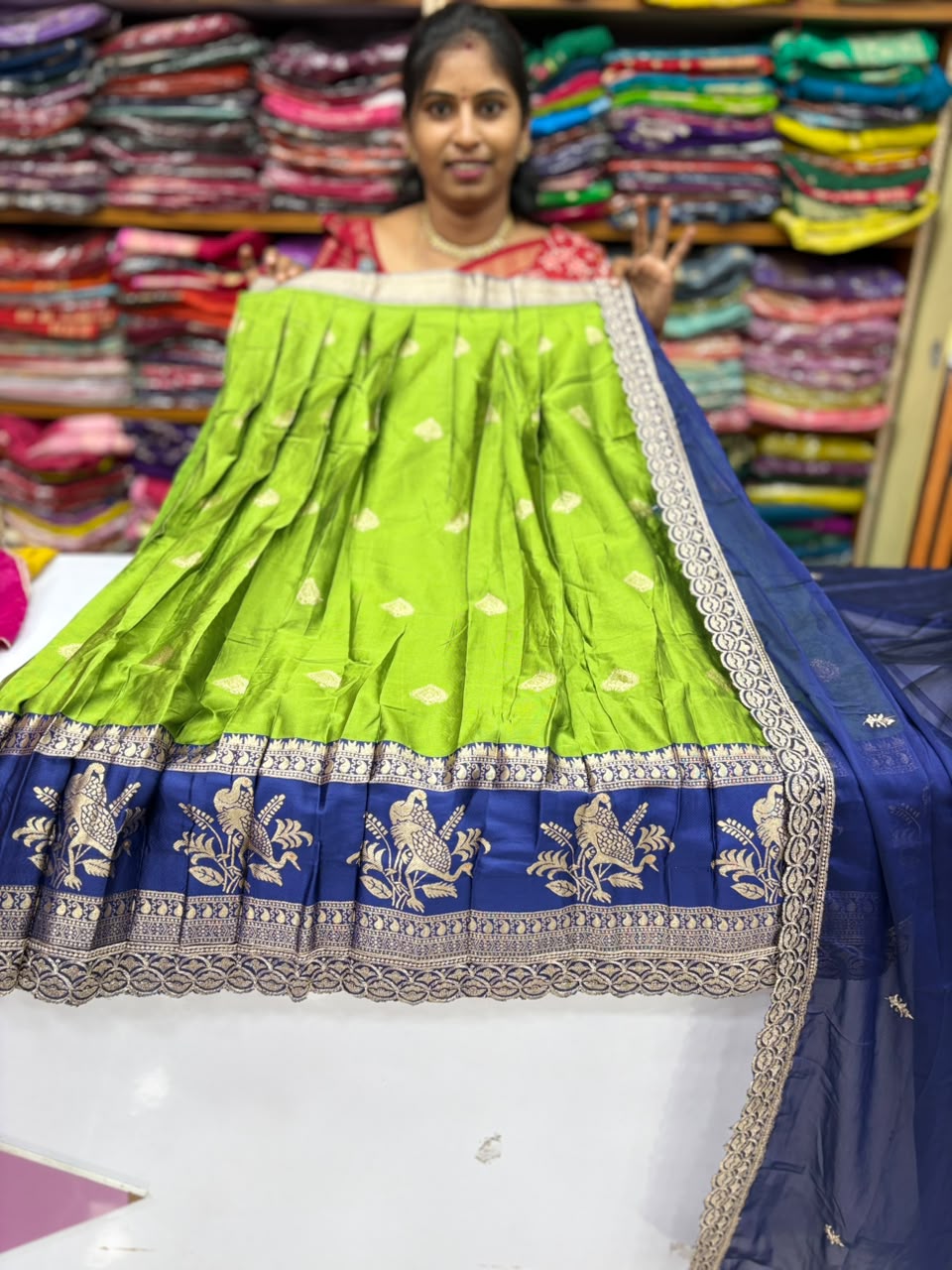 Semi Gadwal Lehanga