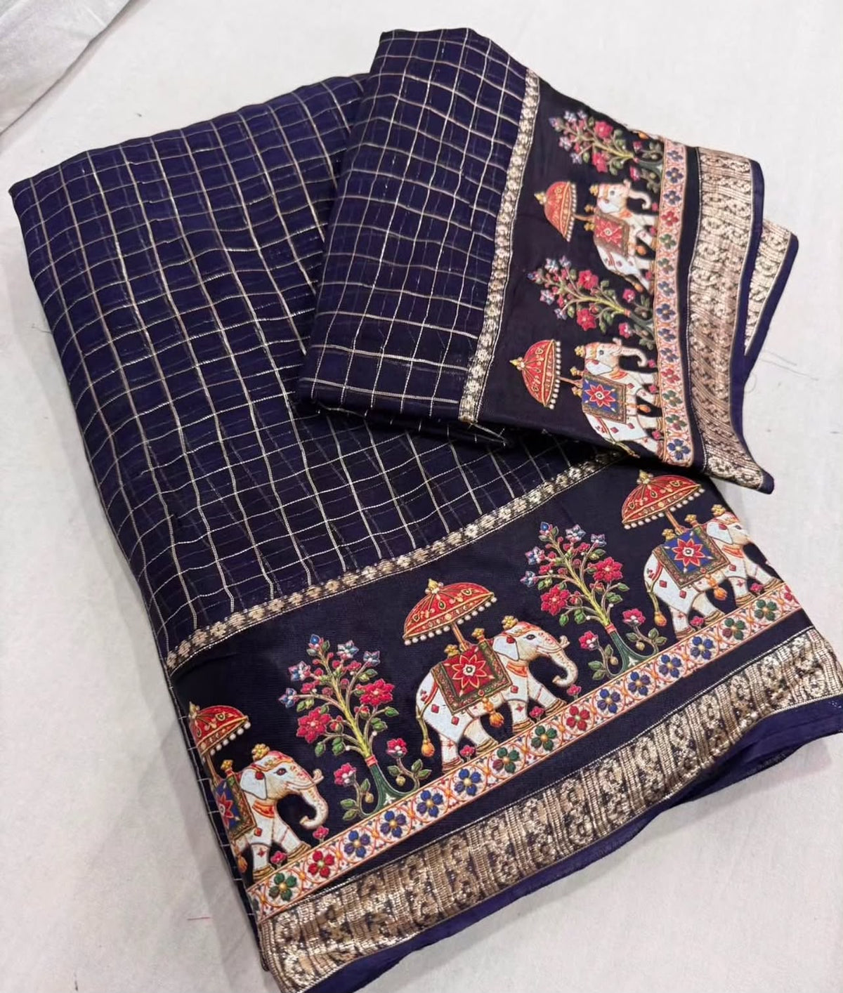 Viscose Georgette saree