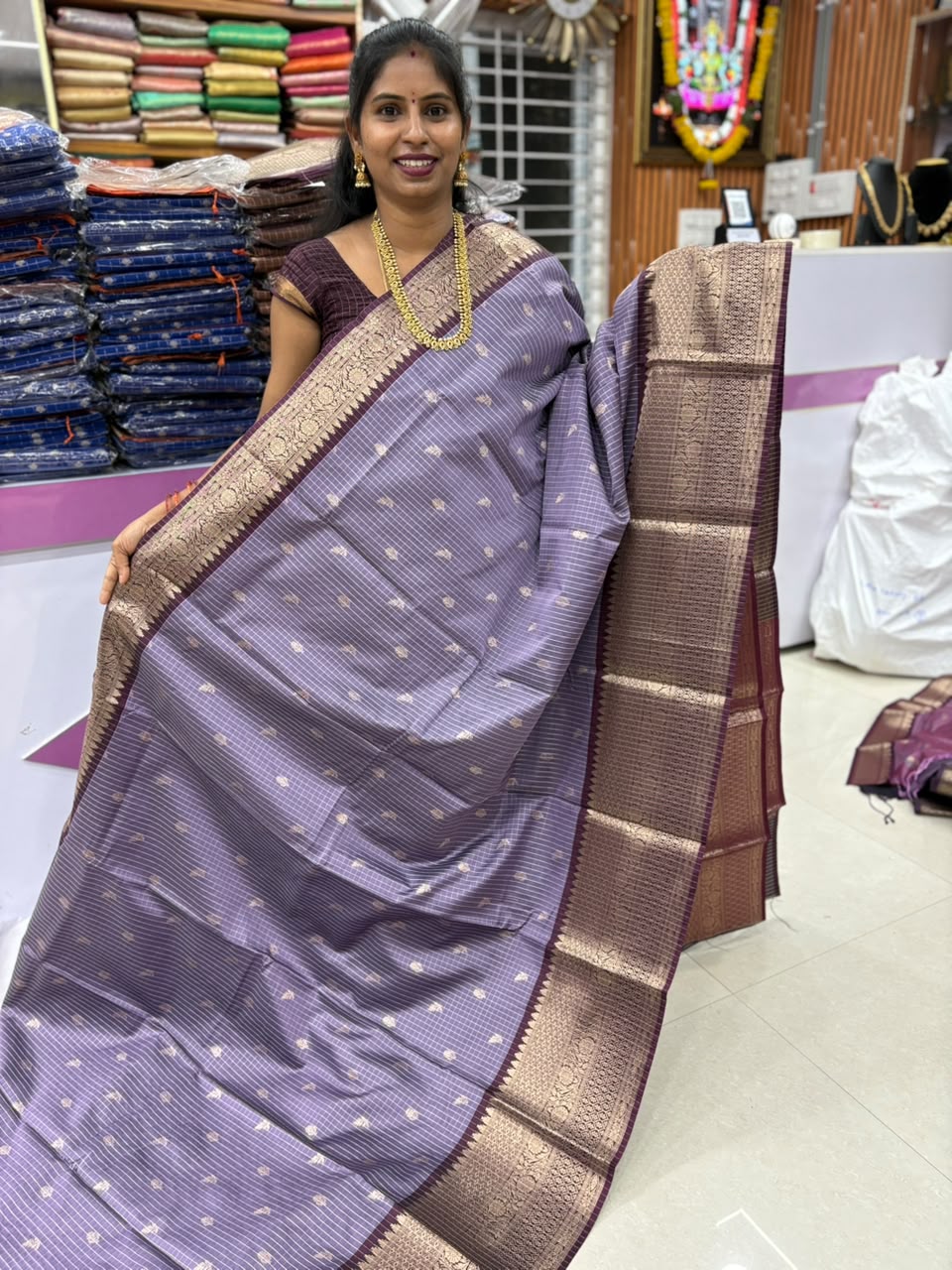 Banaras vintage checks