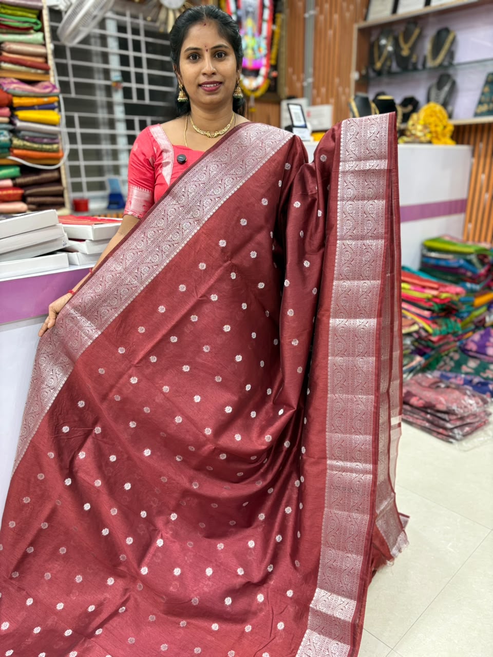 Tusser Silk Saree